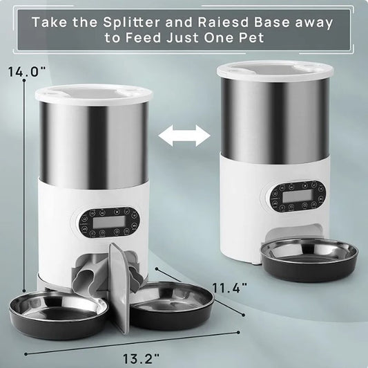 Smart WiFi Dual Pet Feeder