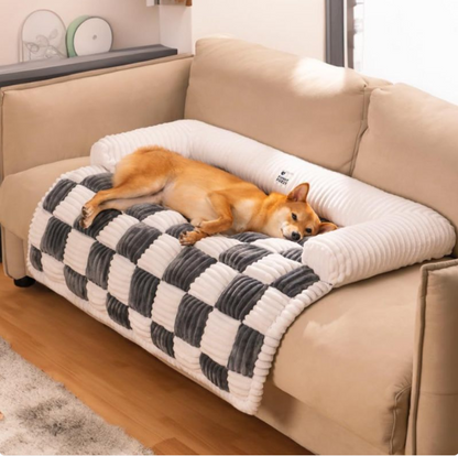 Chesterfield Plush Pet Sofa
