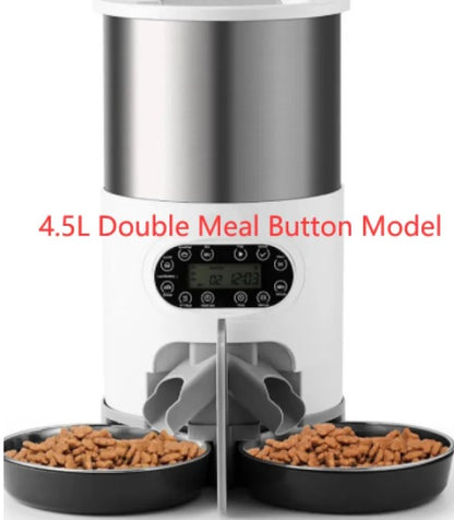 Smart WiFi Dual Pet Feeder