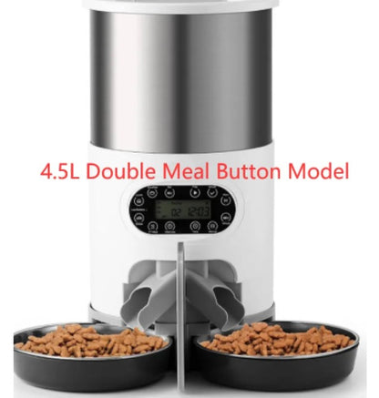Smart WiFi Dual Pet Feeder