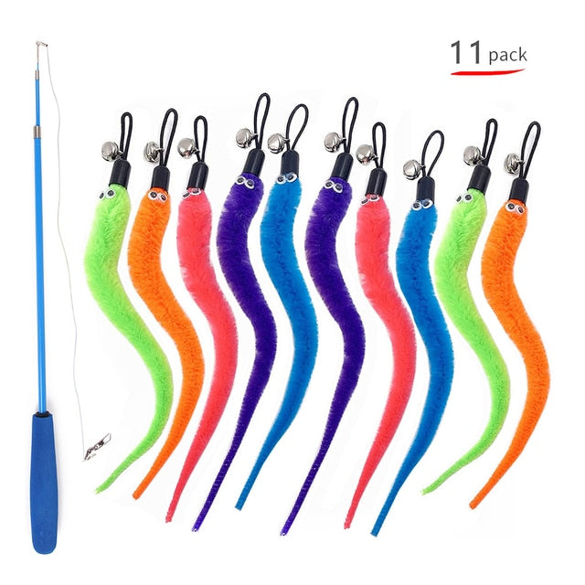 Flutter Retractable Feather Wand