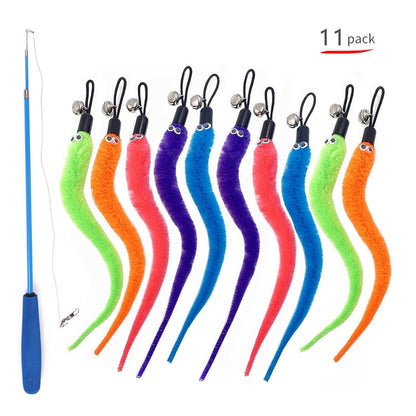 Flutter Retractable Feather Wand
