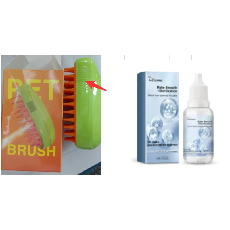 The Vanta Self-Cleaning Grooming Brush