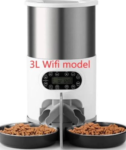 Smart WiFi Dual Pet Feeder
