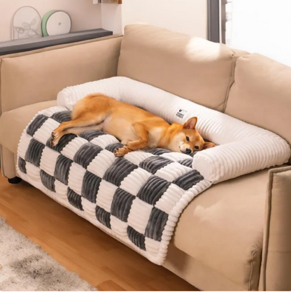 Chesterfield Plush Pet Sofa