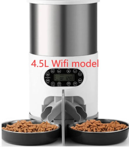 Smart WiFi Dual Pet Feeder