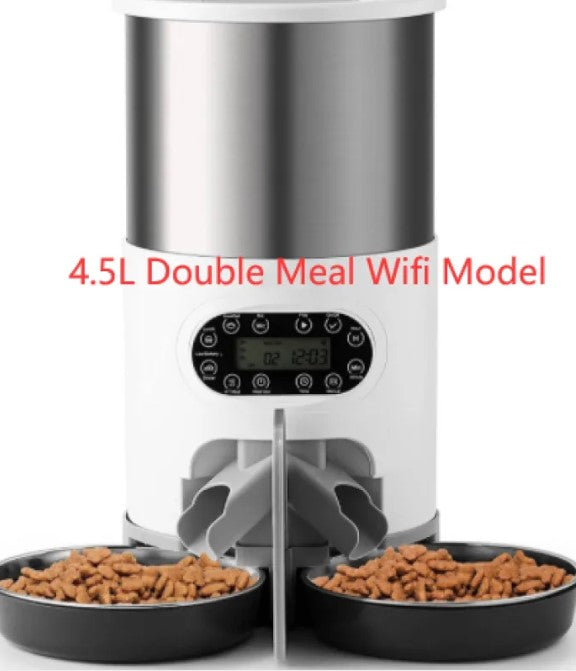 Smart WiFi Dual Pet Feeder