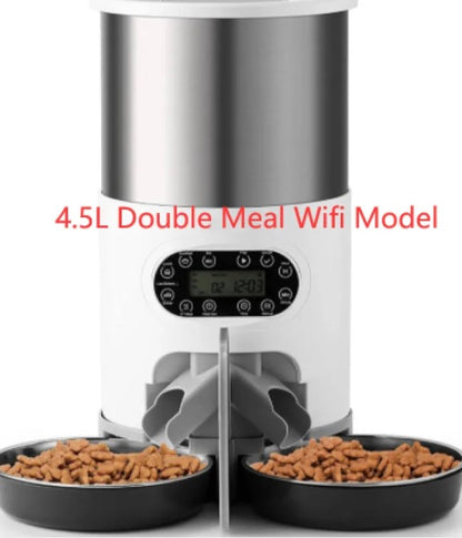 Smart WiFi Dual Pet Feeder