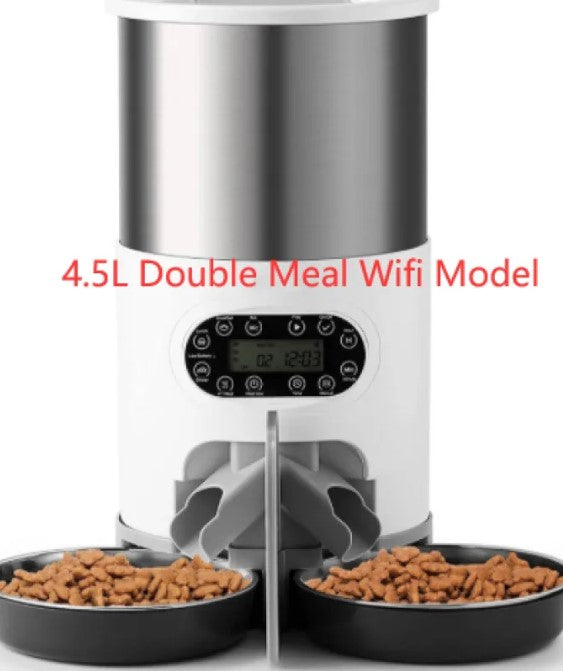Smart WiFi Dual Pet Feeder