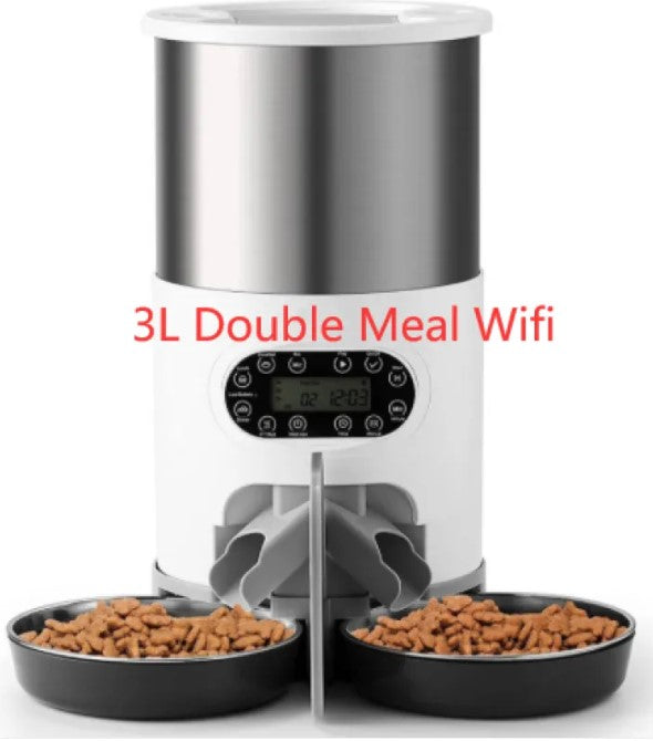 Smart WiFi Dual Pet Feeder