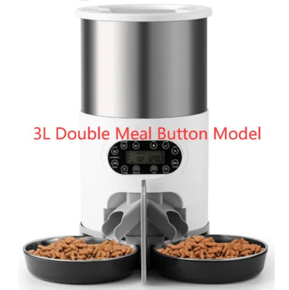 Smart WiFi Dual Pet Feeder