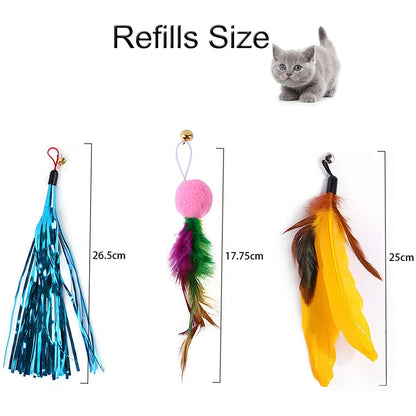 Flutter Retractable Feather Wand