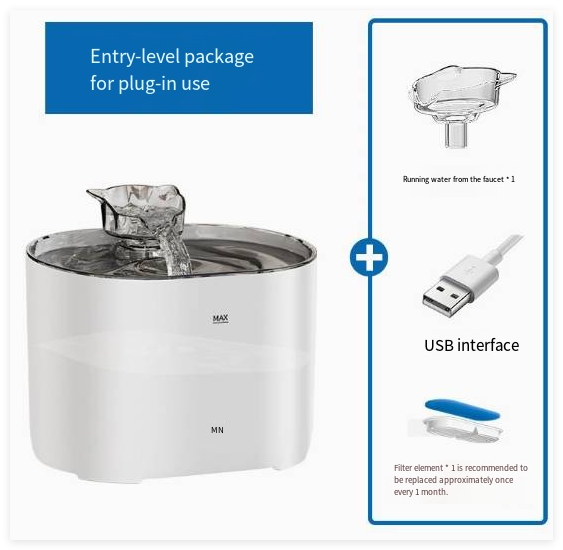 Cascade Ceramic Water Fountain